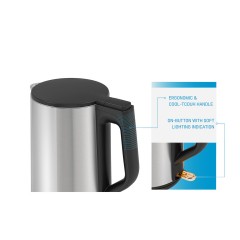 Rohnson R-7530 Βραστήρας 1.5lt 2200W Ασημί Rohnson R-7530 Βραστήρας 1.5lt 2200W Ασημί